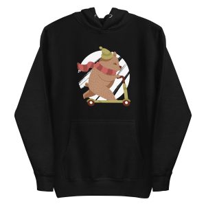 Scooter Bear Hoodie