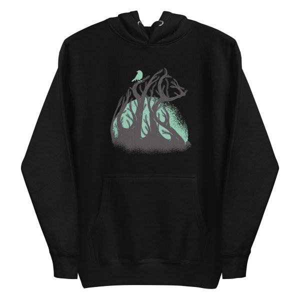 unisex-premium-pullover-hoodie-black-front-6a1be1145202a.jpg Forest Bear Hoodie