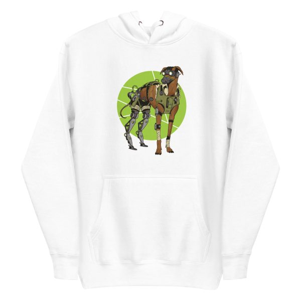 Greyhound Dog Cyborg Hoodie
