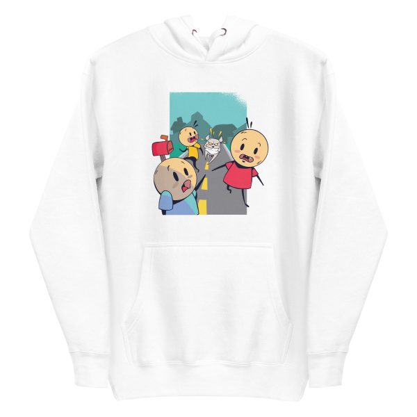 Running From Dog Hoodie