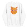 Stylish Glasses Cat Hoodie