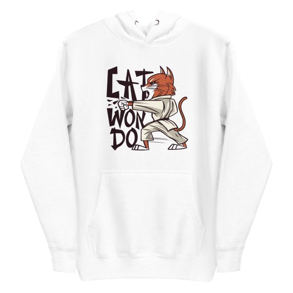 Taekwondo Cat Hoodie