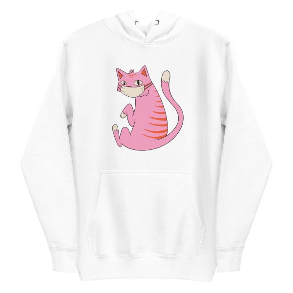 Face Mask Cat Hoodie