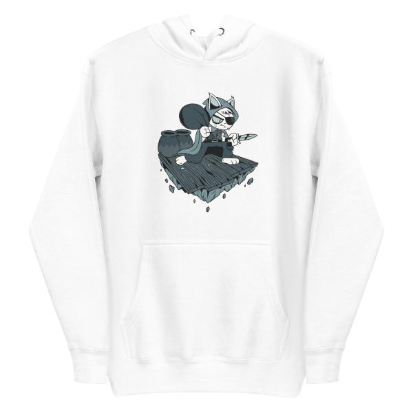 unisex-premium-pullover-hoodie-white-front-6a179c874e78b.jpg Thief Cat Hoodie