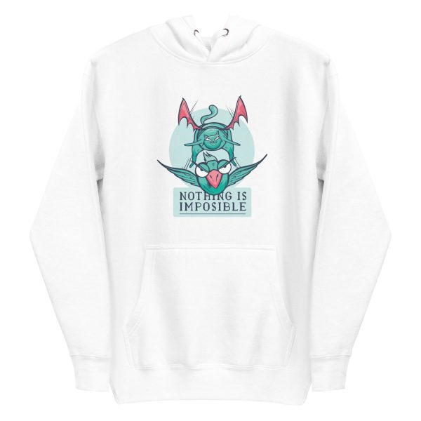unisex-premium-pullover-hoodie-white-front-6a179d778fbf6.jpg Nothing Is Impossible Hoodie