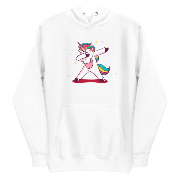 unisex-premium-pullover-hoodie-white-front-6a17aad9a76bd.jpg Unicorn Dabbing Hoodie