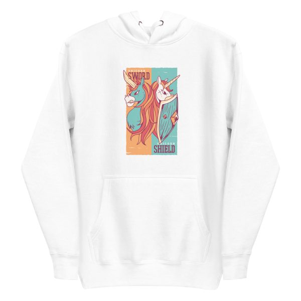 Unicorns Sword and Shield Hoodie