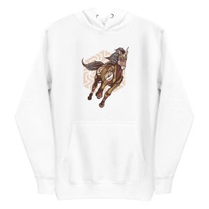 unisex-premium-pullover-hoodie-white-front-6a17dbb10df47.jpg Steampunk Unicorn Hoodie