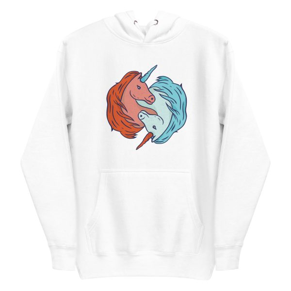 Yin Yang Unicorns Hoodie