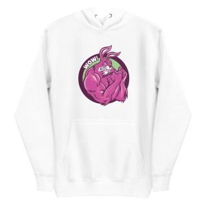 Muscular Bunny Hoodie