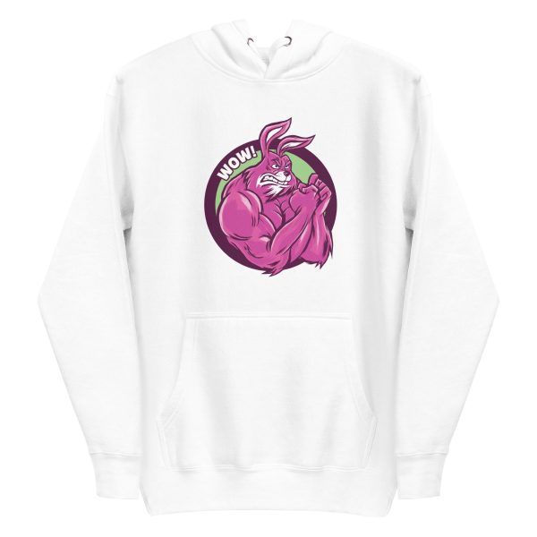 Muscular Bunny Hoodie