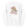 unisex-premium-pullover-hoodie-white-front-6a182126bad55.jpg Mouse Stirring Tea Hoodie