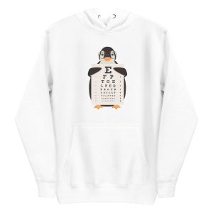 Penguin Eye Chart Hoodie
