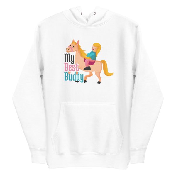 unisex-premium-pullover-hoodie-white-front-6a182d1626865.jpg My Best Buddy Hoodie