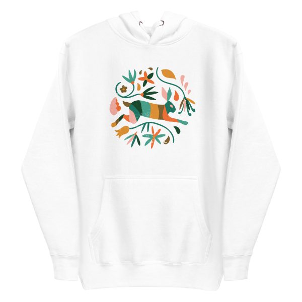 Floral Rabbit Hoodie