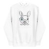 White Rabbit Illustration Hoodie