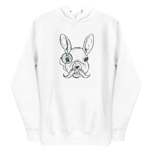White Rabbit Illustration Hoodie