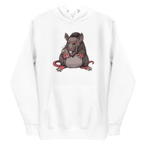 Dark Angry Rat Hoodie