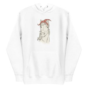 Bandana Horse Hoodie