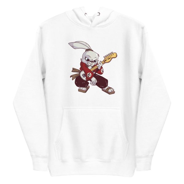 Samurai Guitarist Rabbit Hoodie