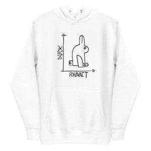 Rabbit Duck Graphic Hoodie