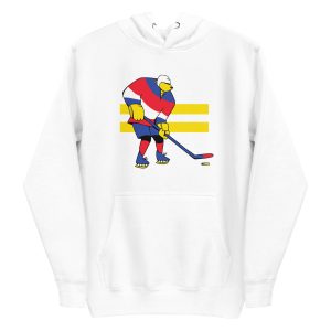 unisex-premium-pullover-hoodie-white-front-6a1969e4d8327.jpg Ice Hockey Bear Hoodie