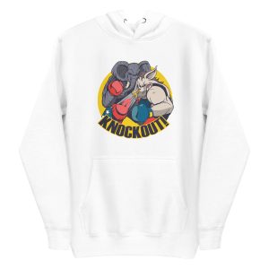 Elephant Donkey Knockout Hoodie