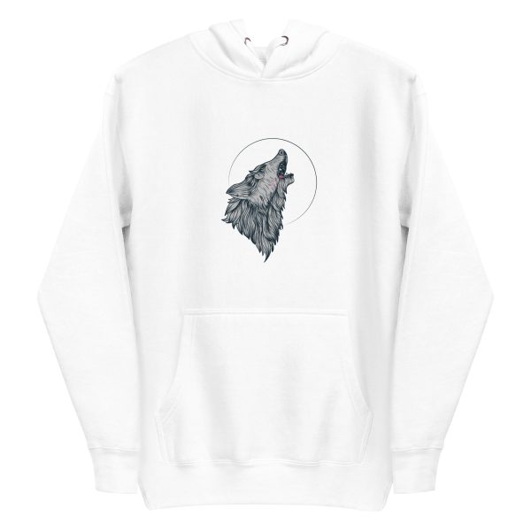 unisex-premium-pullover-hoodie-white-front-6a198749b2f86.jpg Wolf Howling Hoodie