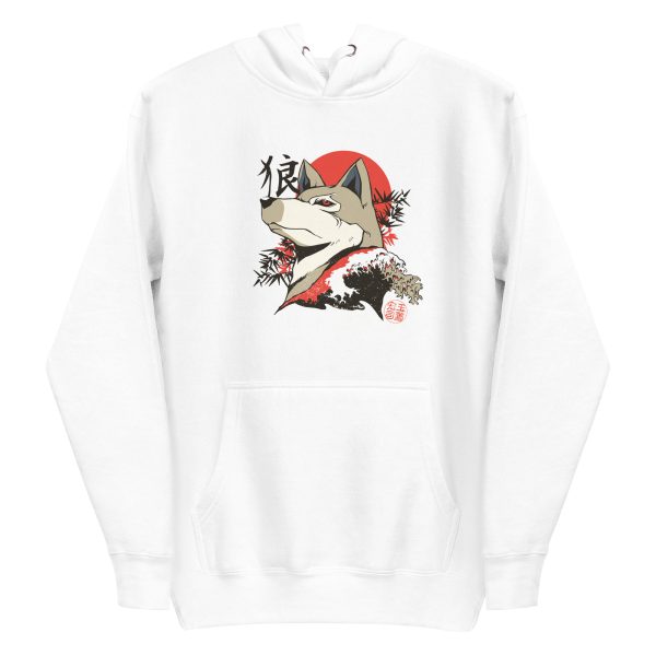 Japanese Wolf Hoodie