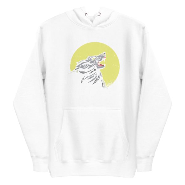 unisex-premium-pullover-hoodie-white-front-6a19887cd79d1.jpg Howling Wolf Hoodie