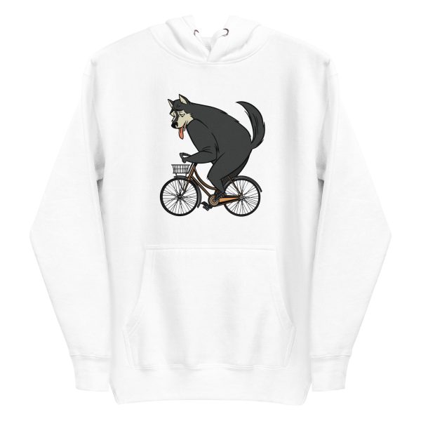 unisex-premium-pullover-hoodie-white-front-6a1988e5d6a9d.jpg Black Wolf Bike Hoodie