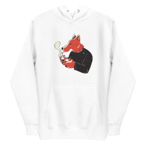 Smoking Wolf Hoodie