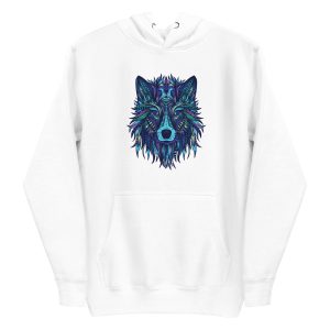 Wolf Illustration Hoodie