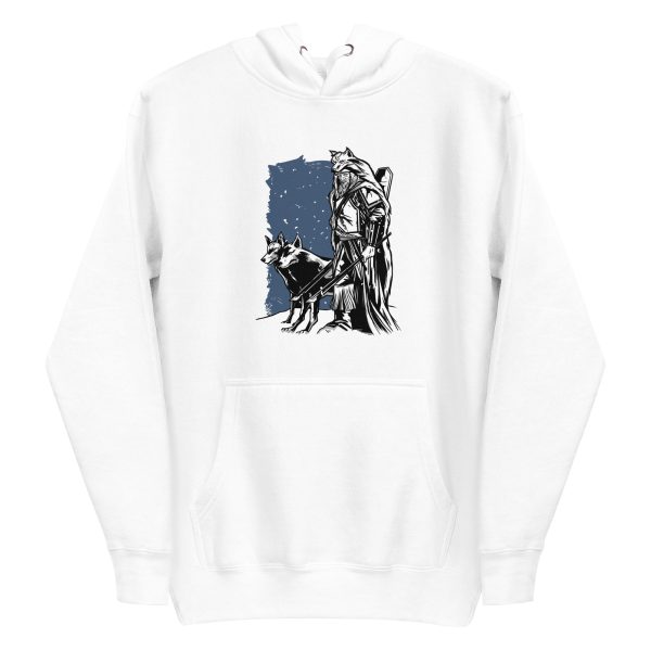 unisex-premium-pullover-hoodie-white-front-6a1a9d018d5de.jpg Viking and Wolves Hoodie