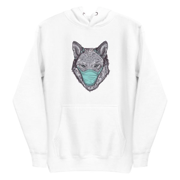 unisex-premium-pullover-hoodie-white-front-6a1ac9f6d9657.jpg Wolf Face Mask Hoodie