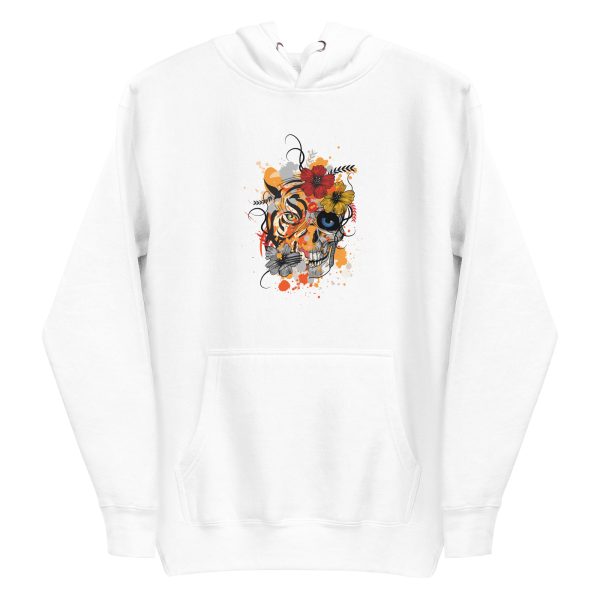 Abstract Tiger Hoodie