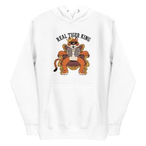 unisex-premium-pullover-hoodie-white-front-6a1ad2421b70e.jpg Real Tiger King Hoodie