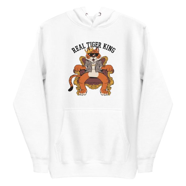 unisex-premium-pullover-hoodie-white-front-6a1ad2421b70e.jpg Real Tiger King Hoodie