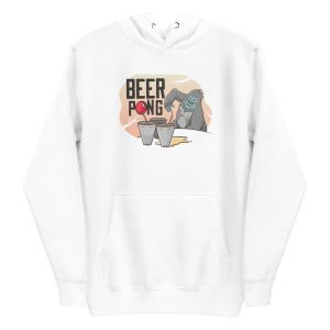 Beer Pong Gorilla Hoodie