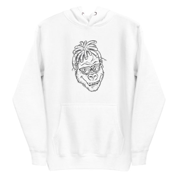 Gorilla Hand Drawn Hoodie