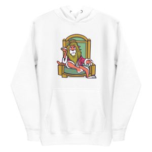 unisex-premium-pullover-hoodie-white-front-6a1bba03ad26f.jpg King Lion Hoodie