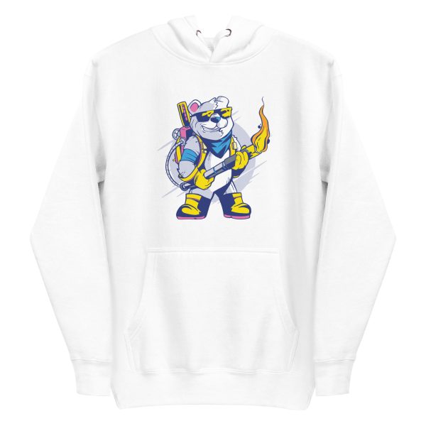 unisex-premium-pullover-hoodie-white-front-6a1bc5a8f15e0.jpg Bear Flamethrower Hoodie