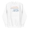 Hexagon Polar Bear Hoodie