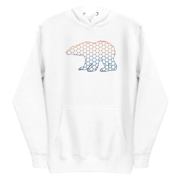 Hexagon Polar Bear Hoodie