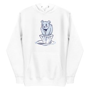 Polar Bear Alone Hoodie