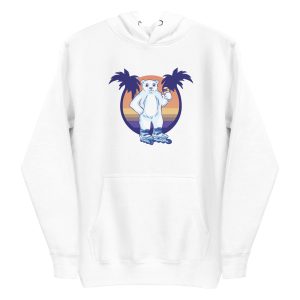 Roller Skating Bear Hoodie