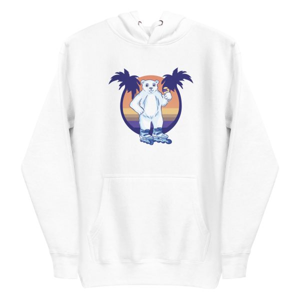 Roller Skating Bear Hoodie
