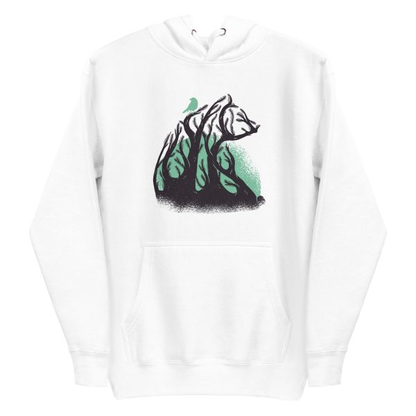 unisex-premium-pullover-hoodie-white-front-6a1be1144f1cb.jpg Forest Bear Hoodie