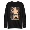 Funny Dog Tail Sunglasses Sweatshirt