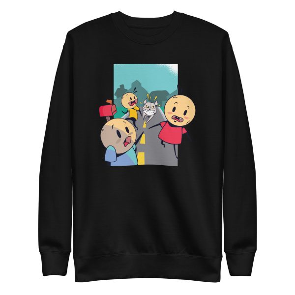 Running From Dog Sweatshirt